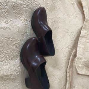 Dansko brown clogs size 40